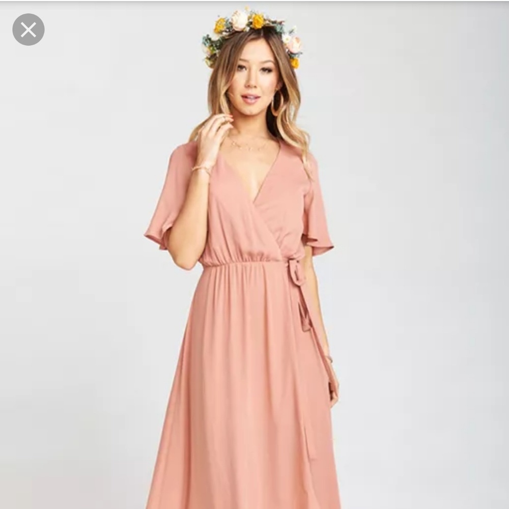 Smym Sophia dress rustic mauve